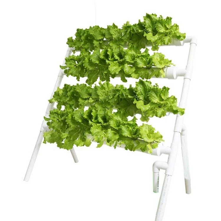 Single Side PVC Pipe Indoor NFT Hydroponic System