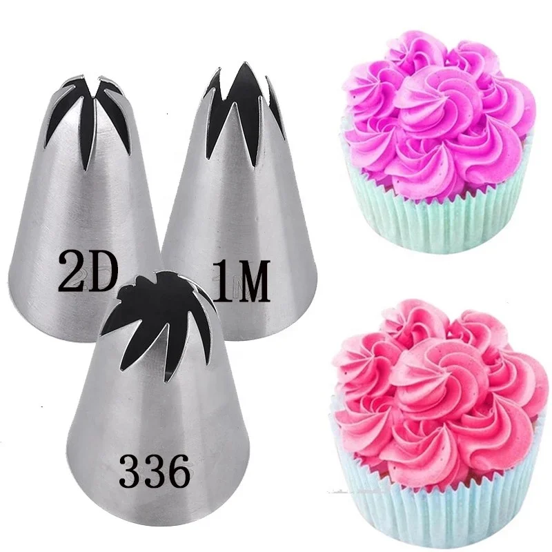 hot selling  Rose Pastry Nozzles Cake Decorating Tools  Icing Piping Nozzle Cream Cupcake Tips Cake Tools Set