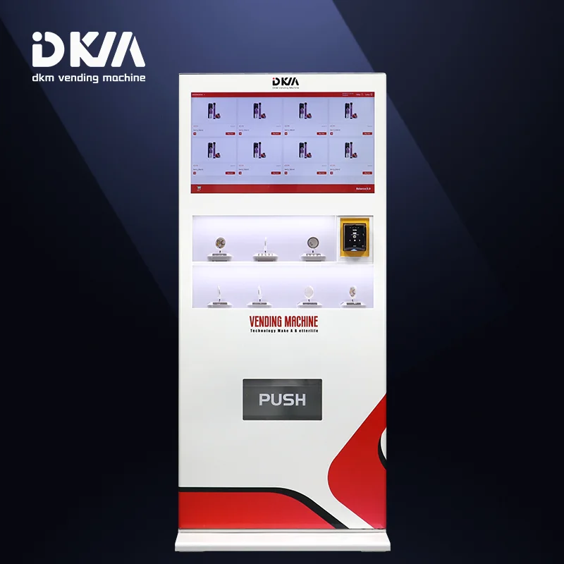 DKM Vending Free Standing Nayax Coin Distributeur Automat Commemorative Vending Machine
