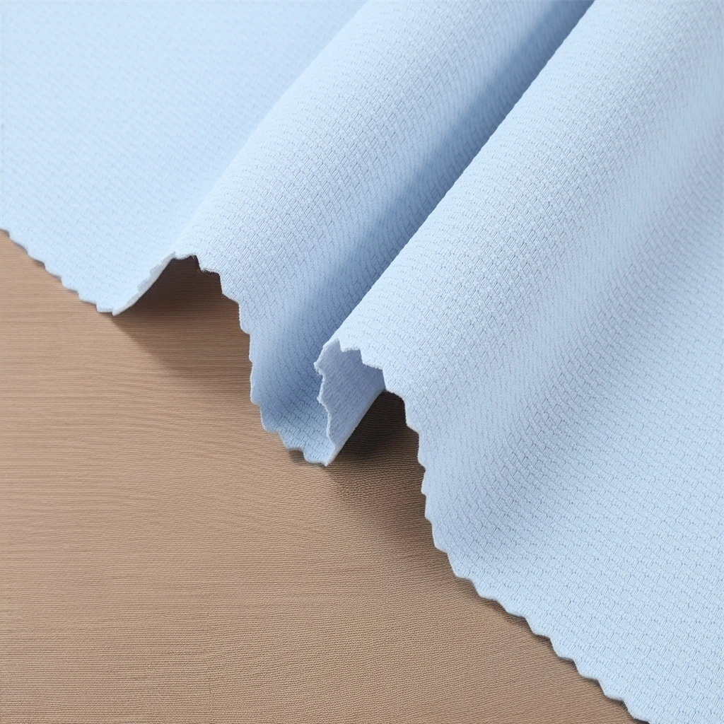 soft and comfortable  85% Poly 15% spandex knitted 4-way spandex fabric for swimming wear and sports wear