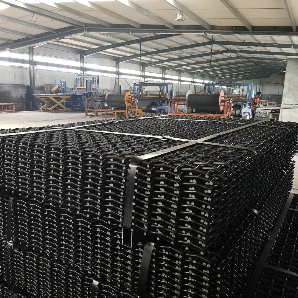 Hooked Stainless Steel 65Mn Metal Crimped Mesh Mining Screen Crusher Screen Sorting