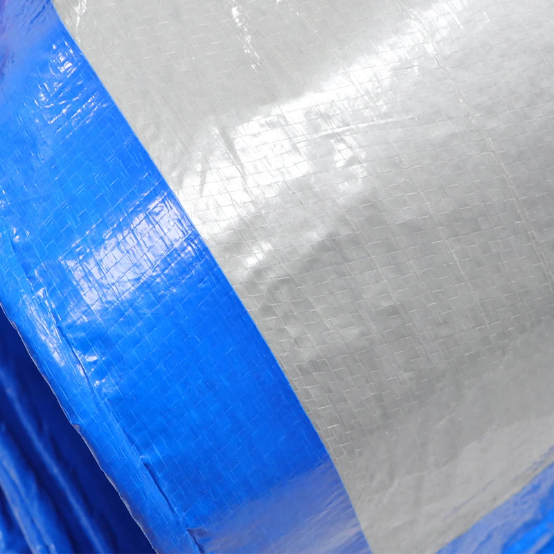 rain PE sun protection plastic cover water tank storage white canvas car proof canvas drop cloth fabric shade tarpaulin