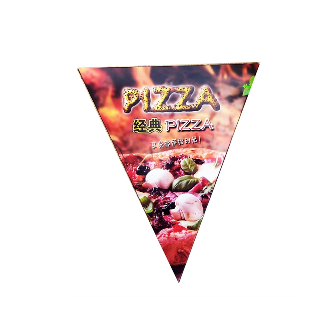 Carton Pizza Cone Paper Boxes Customized Size and Logo Printing for Cone Pizza Deliver Recyclable Food,food Pizza,pizza Accept