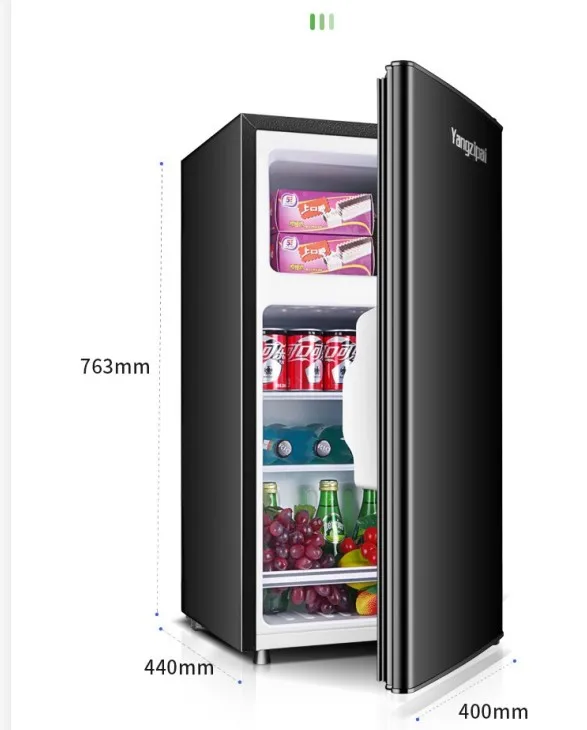 Amazon Hot Room Black Single Door 118L Compact Refrigerator