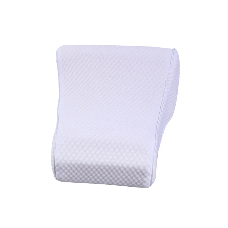 Leg And Knee Pain Relief Contoured Wedge Orthopedic Memory Foam Pillow For Side Sleepers