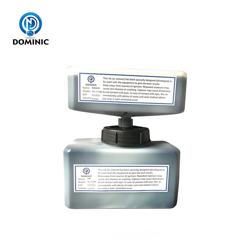 1200ML ink IR-270BK with goood adhesion in soft plastic for inkjet printer