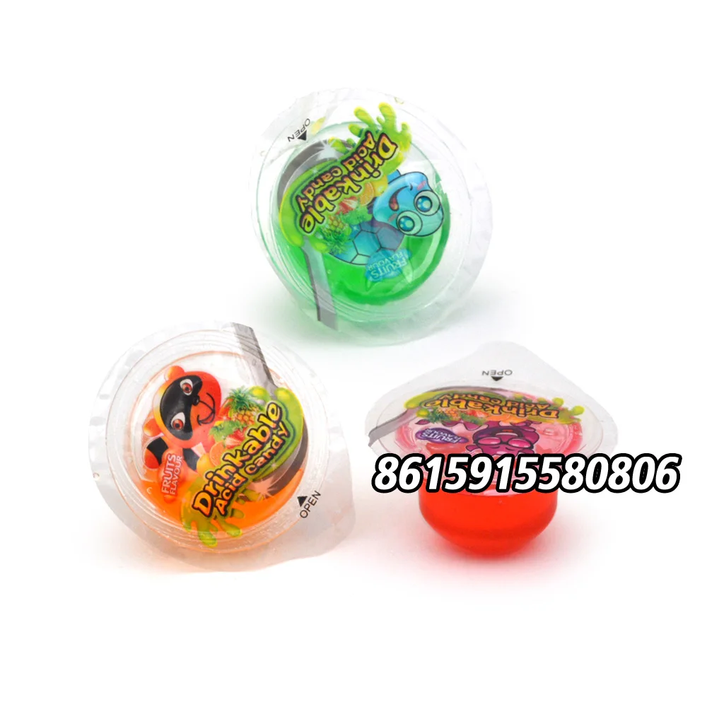 sugar free mix fruit flavors mini jelly cup gelatine candy