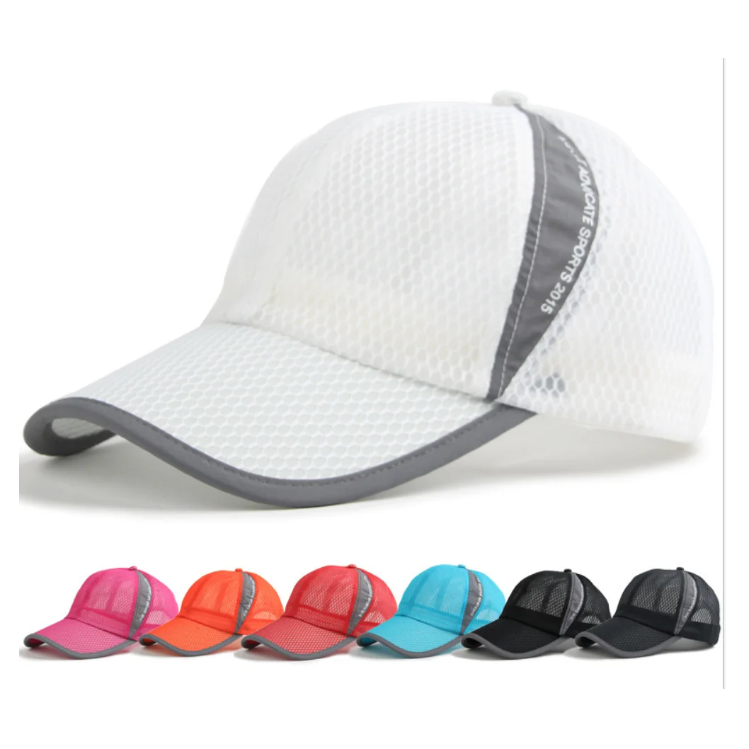 Spot quick-dry sports man running baseball cap fashion colorful vintage sports face cap