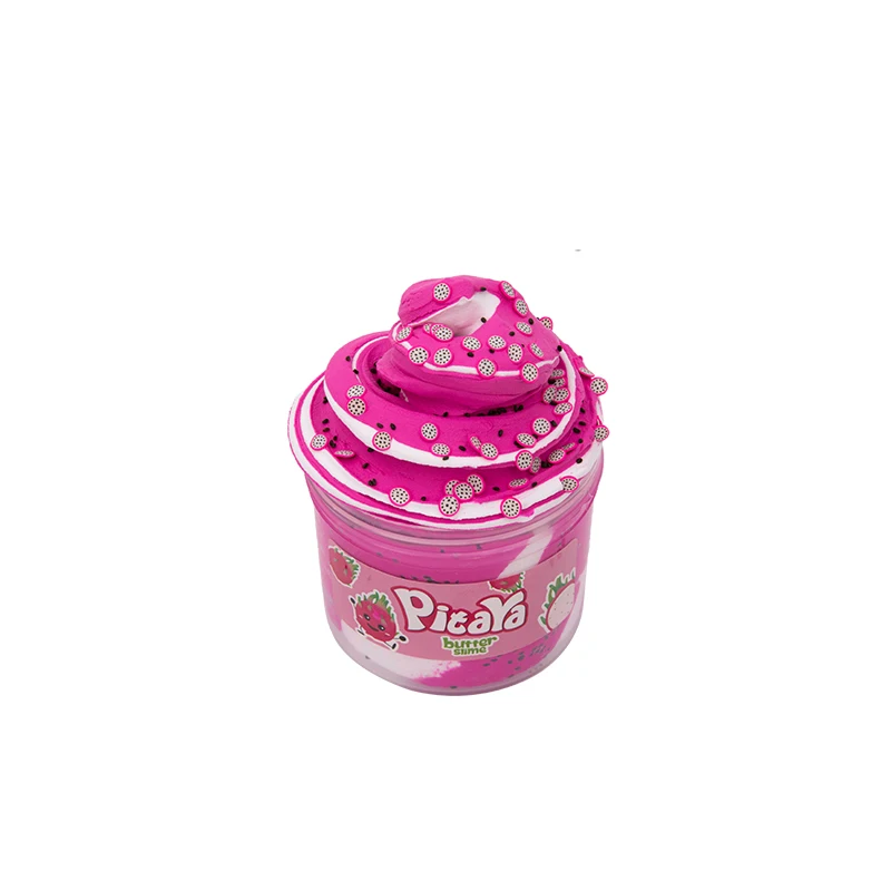 pitaya butter slime inedible fragrance and carmine butter slime toys to decompress ourselves