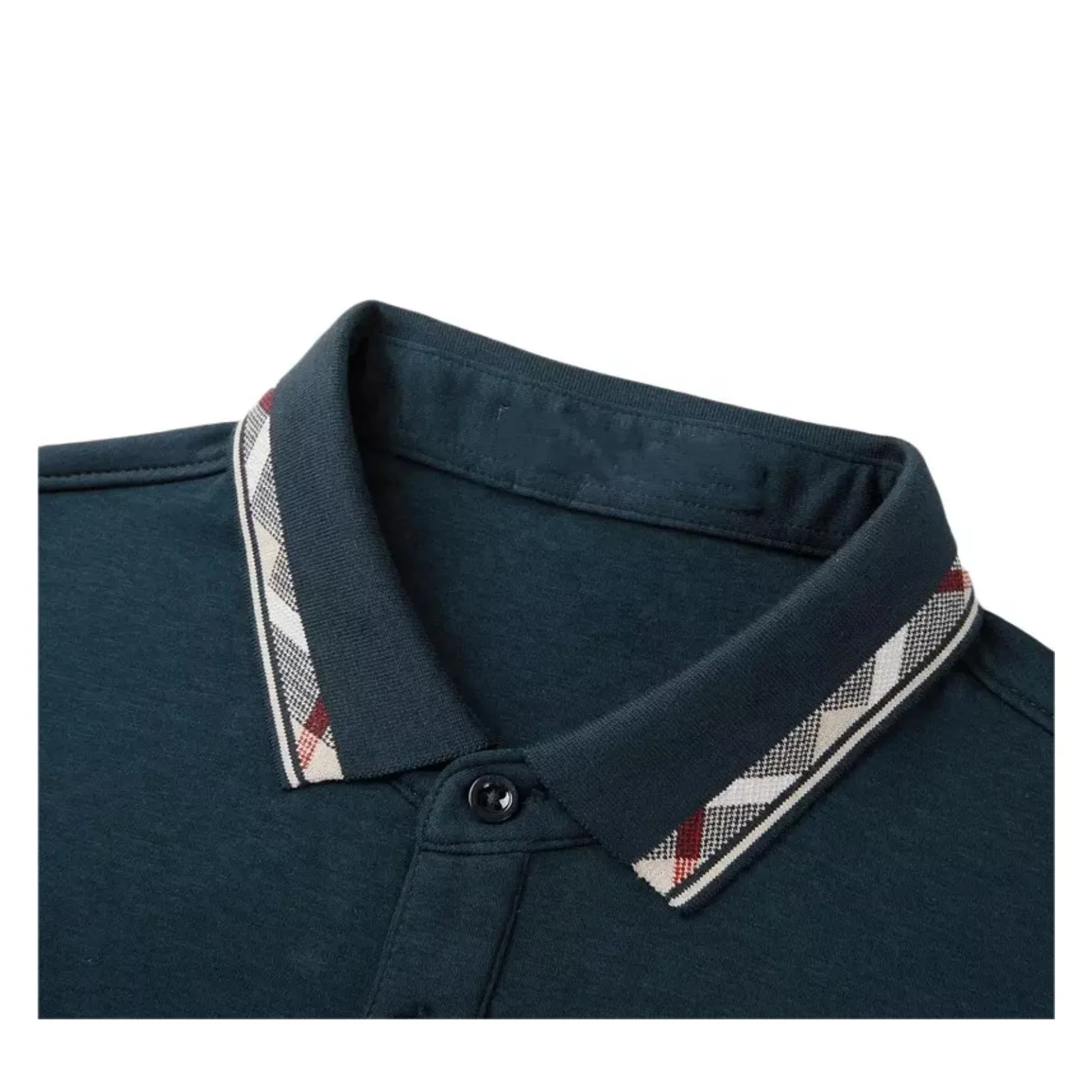 95% cotton 5% spandex jacquard collar rib, Neckline Knitting Rib use on Polo Shirt