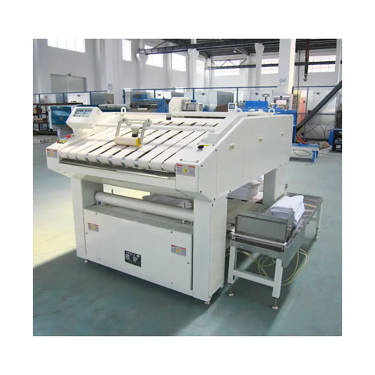 Factory Price Wholesale Big Laundry Stainless Steel 4500*2150*1350Mm Laundry Equipment Folding Machine for Hotel Factory