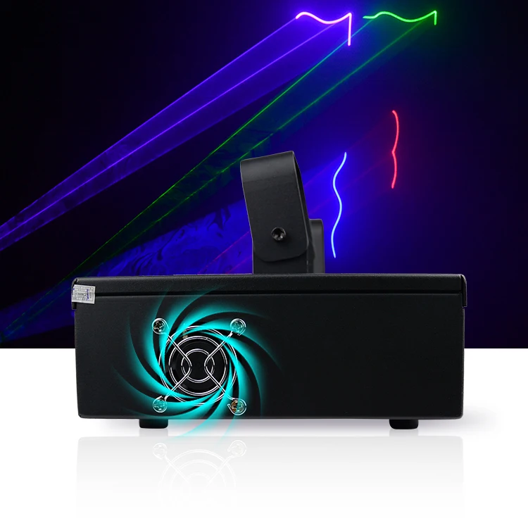 Big Dipper B102RGB/4 four-eye RGBV 560mW laser projector with more than 100 patterns of beam effect