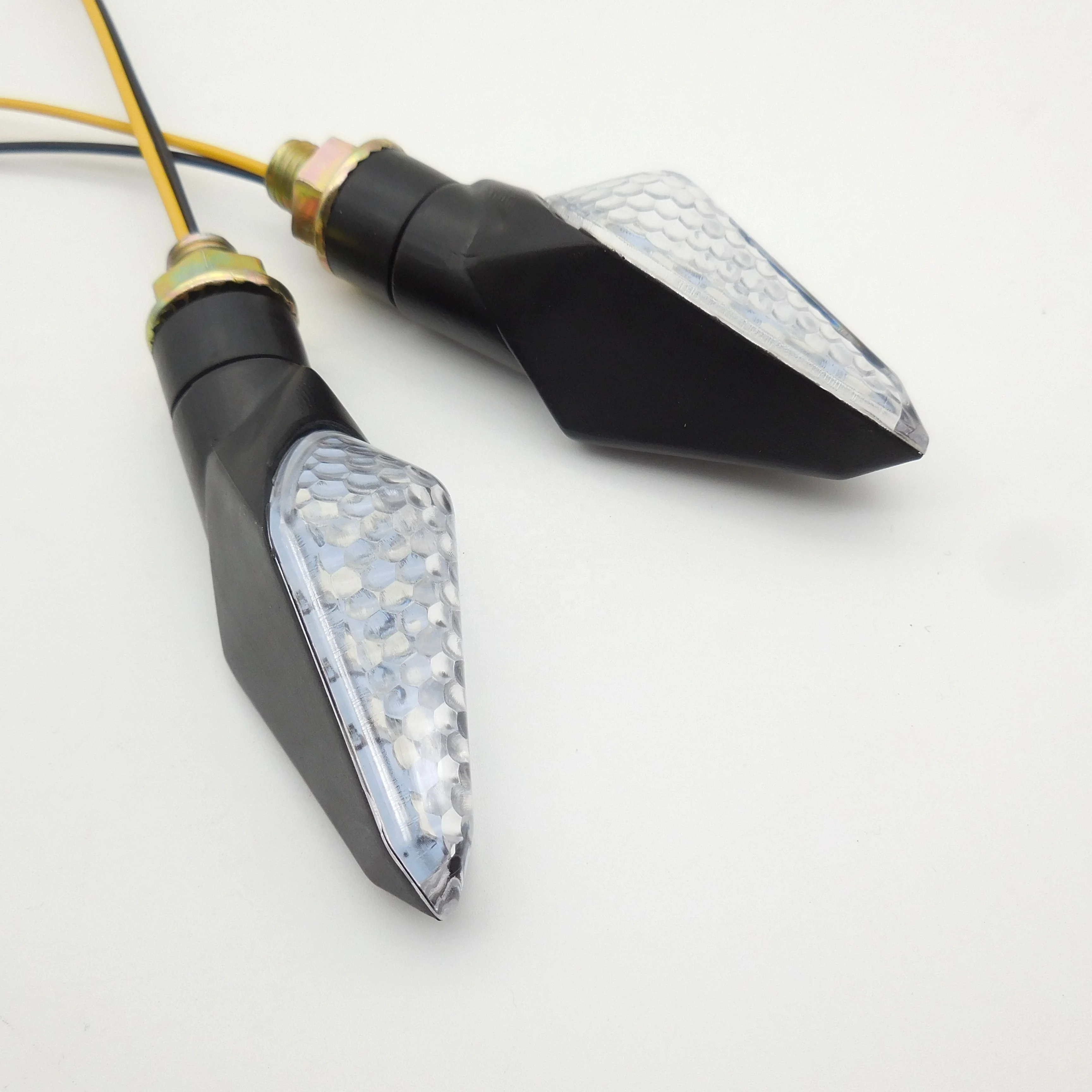 Universal Motorcycle LED Indicator Turn Signal 12V ATV eBike Motorbike Scooter LED Blinker Amber Lamp