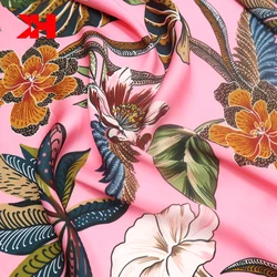 Kahn Good Quality Pure Silk Organic Satin Fabric mulberry