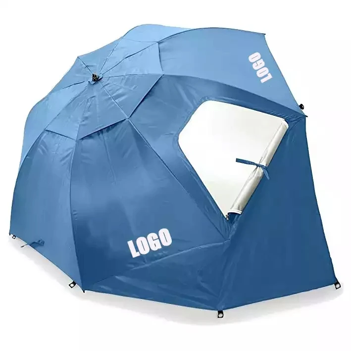 Popular High Quality Parasols Custom Design Sun Umbrella Summer Sea Outdoor Garden Beach Umbrellas