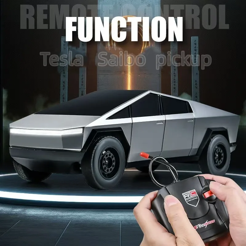 Hot selling  RC 1:14 remote control car model high-speed car T esla Cyberpickup Boy Bigfoot Racing RC toy