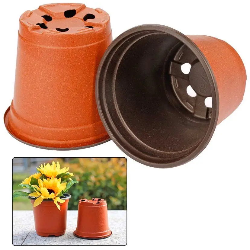 Недорогие саженцы из терракотового пластика для садоводства саженцев