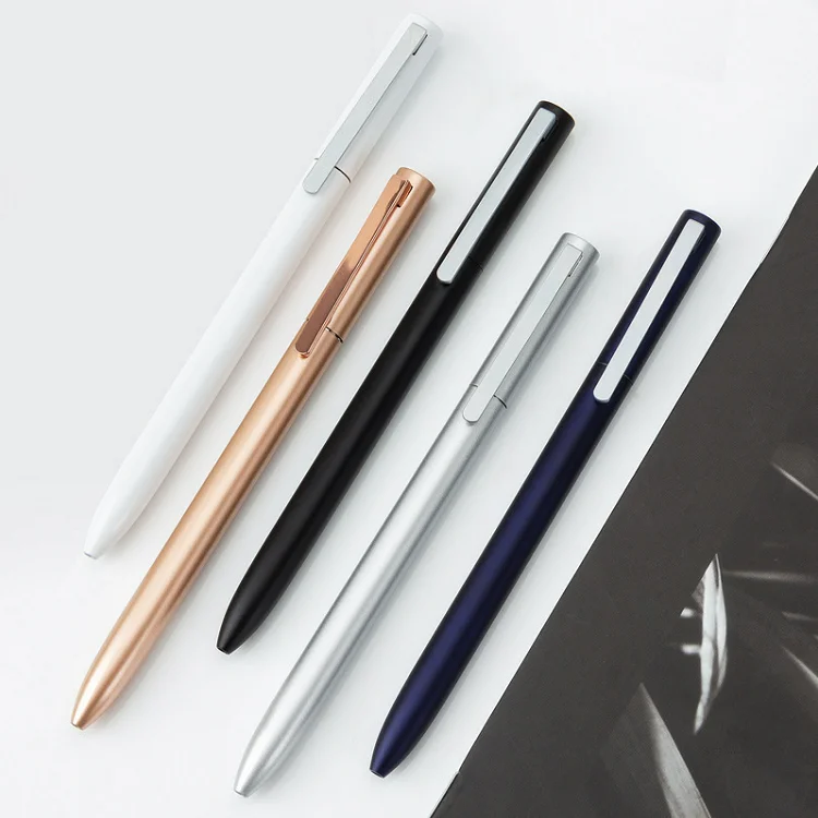 Hot Selling engraving Custom Logo Luxurious Xiaomi Sign pens with custom logo Metal Ball Ballpoint Pens