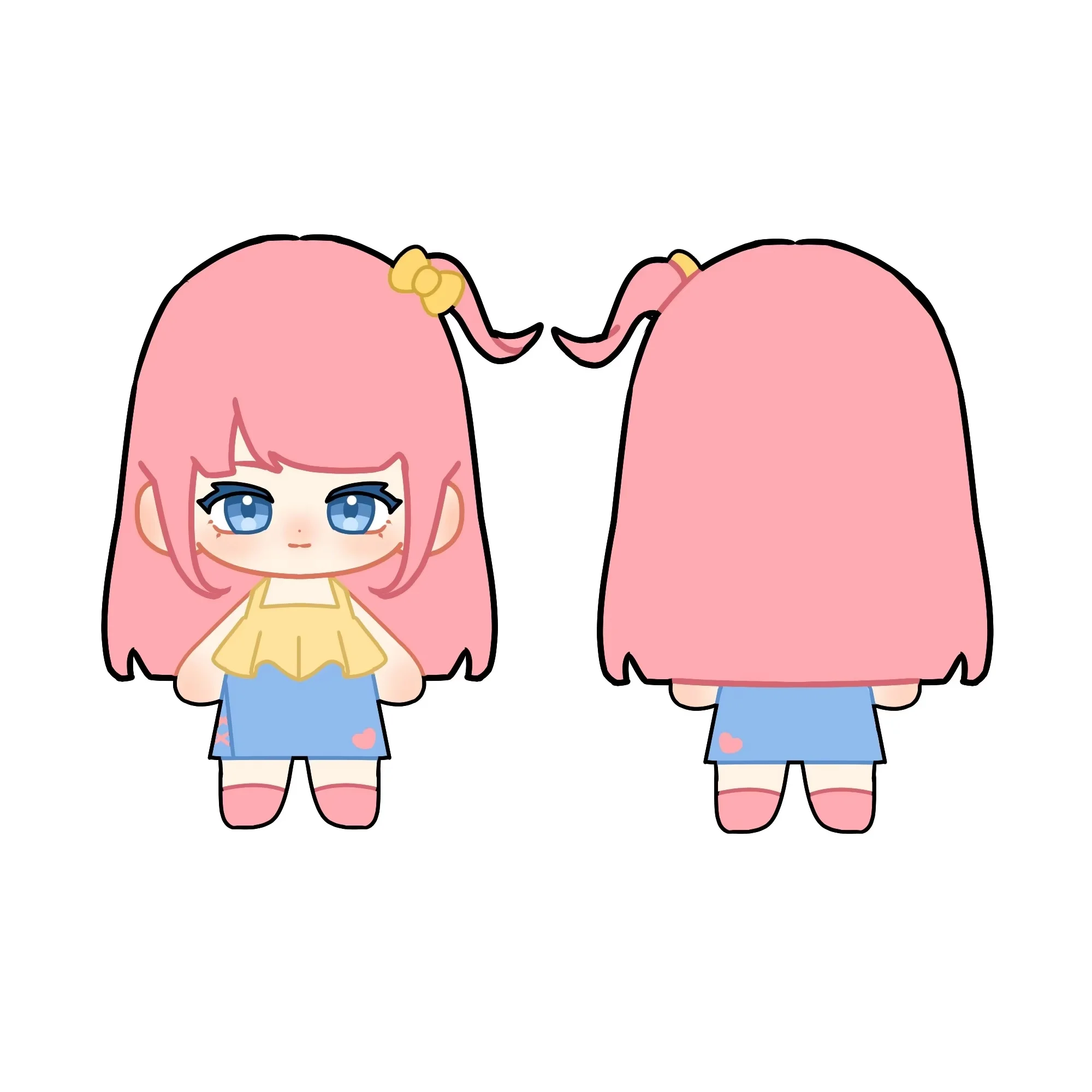 Personalized Plush Toy Manufacturer Standing 10cm Plush Doll Create Your Own Unique Custom Plush Figure Toys