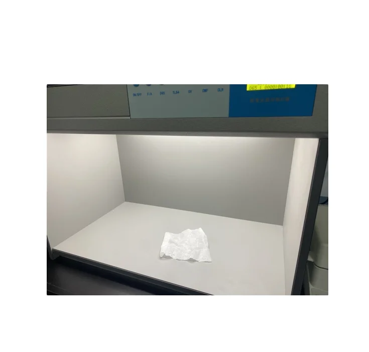 Hygiene products tester color assessment cabinets
