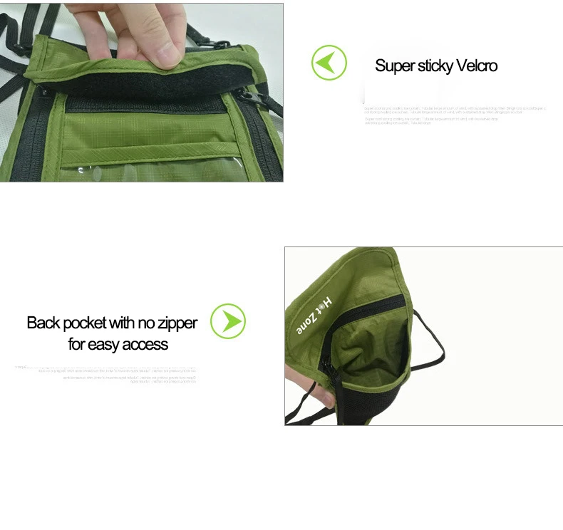 Thin Nylon casual money organizer for cash budget wallet Travel passport ID wallet bag phone purse slim rfid wallet custom