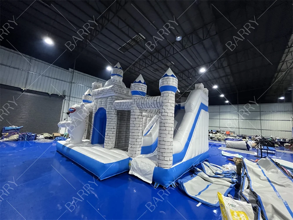 Bouncer Slide Combo Commercial Inflatable Bouncer Inflatable Bounce Castle For Kids Jumper Bouncy Jumping House Party Rentals