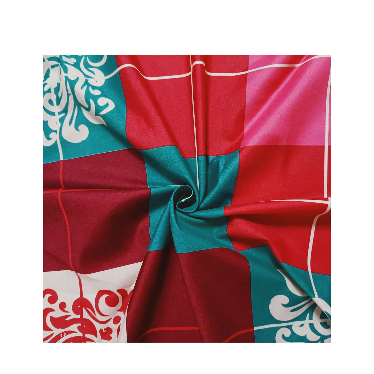 Оптовая продажа, красочный клетчатый современный дизайн, мягкая 100% полиэфирная ткань, домашний текстиль, матовая ткань