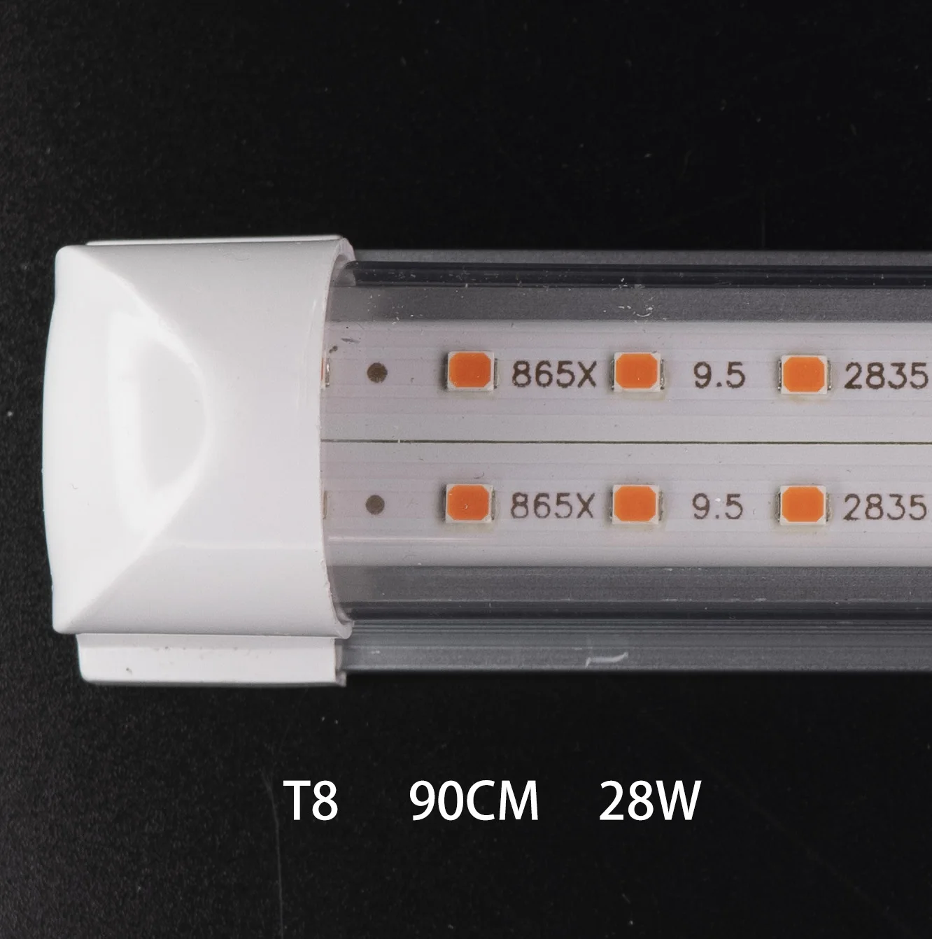 TAIYI Integration T8 Double Row Length 120cm  36W Full Spectrum T8 LED grow light tube for tissue culture