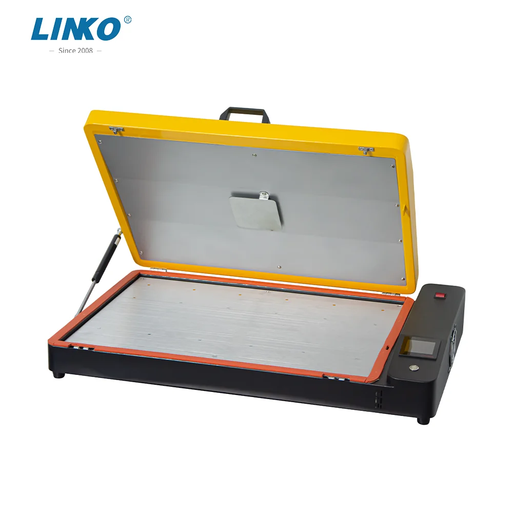 Планшетный принтер LINKO A1 DTF для духовки 220 В полуавтоматическая термопресс одежды домашнего использования новое состояние магазины печати на пленке