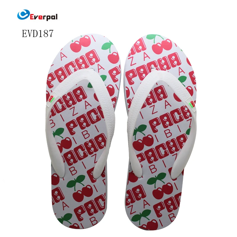 Factory Price Rubber Beach Flip Flops Slippers Flat  Chappals For Men