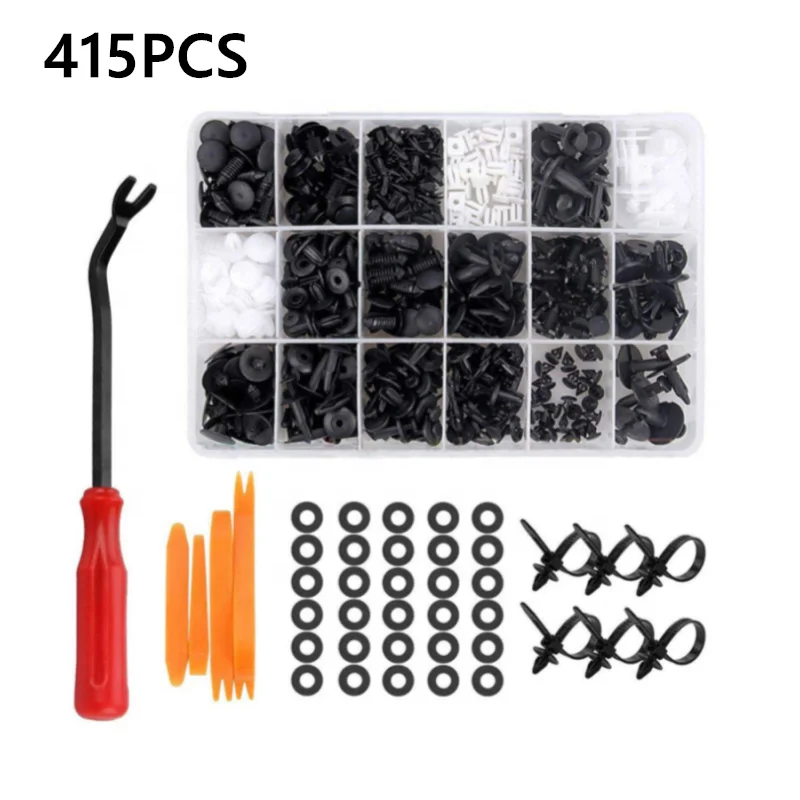 
 415 шт. автомобильное украшение Oem головка пластиковый винт автомобильный бампер крыло дверь заклепка  