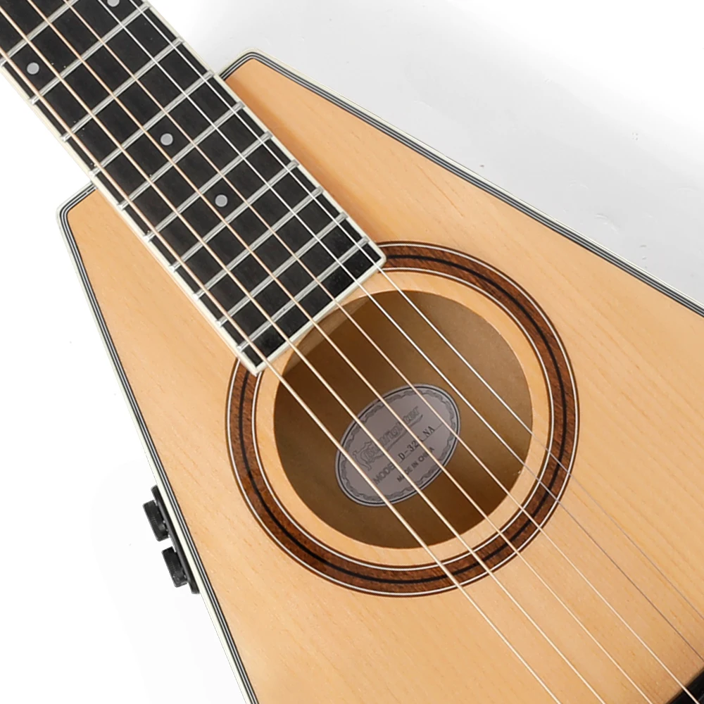 D-32k customize manufacturers v-shaped burlywood high quality low price acoustic guitar cheap guitar