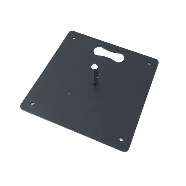 Factory Wholesale Advertising Flag Water Stand Aluminium Base 6.3KG Square Iron Plate Feather Banner Pole Teardrop Flag Base