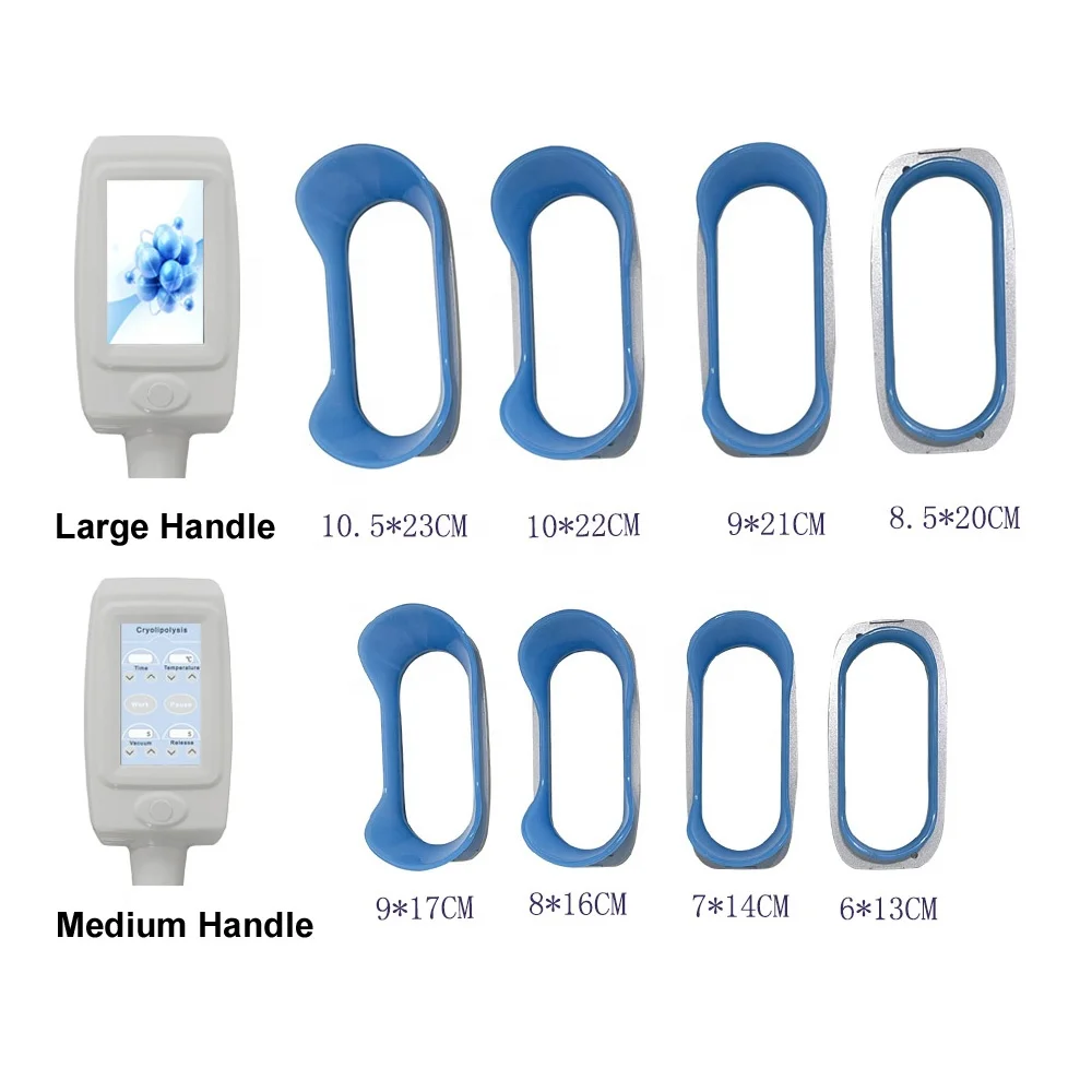 Wholesale 360 Cryo Fat Freezing Vacuum Liposuction Cryolipolysis Slimming Machine with Cavitation RF Lipolaser