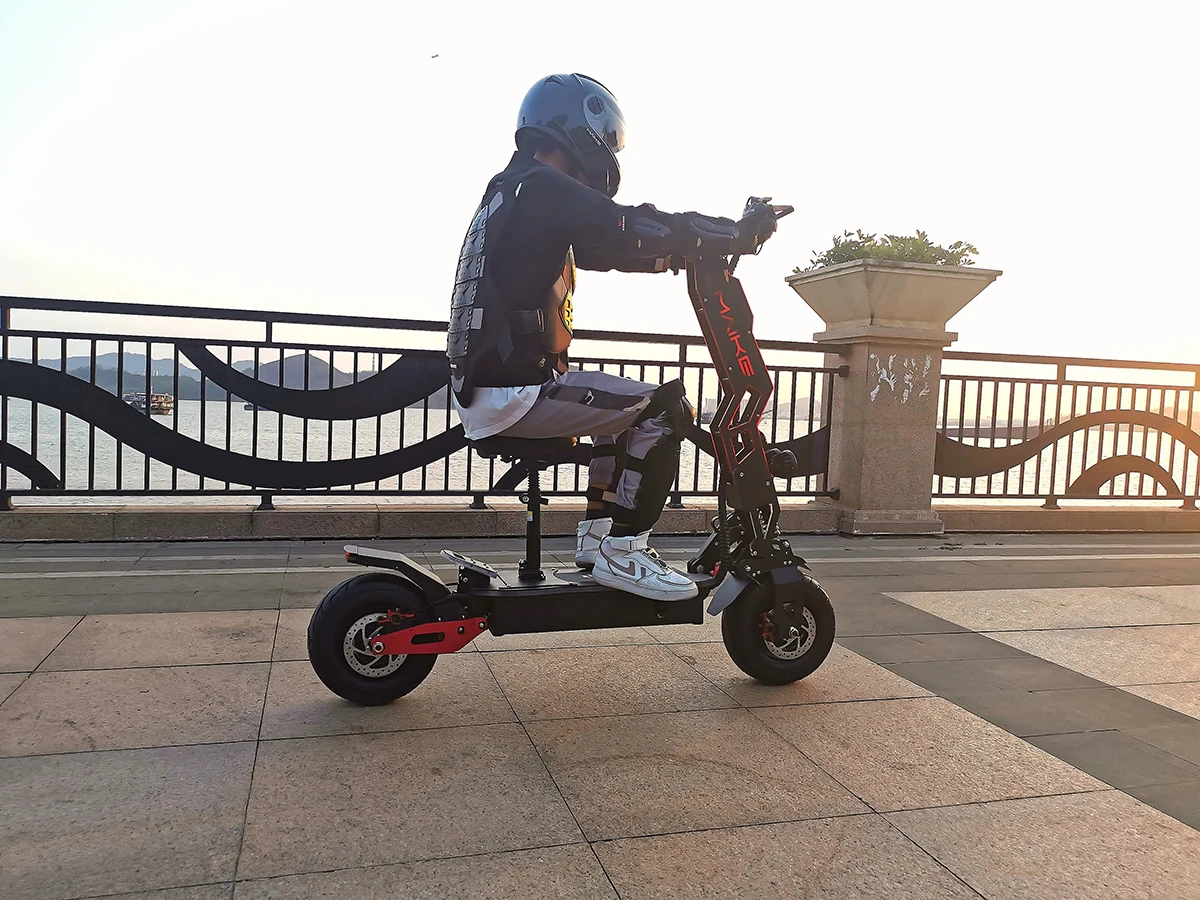  Maike МКС 8000 Вт 13 дюймов 60v большие расстояния 80-110kms dualtron thunder двойной мотор для взрослых Электрический