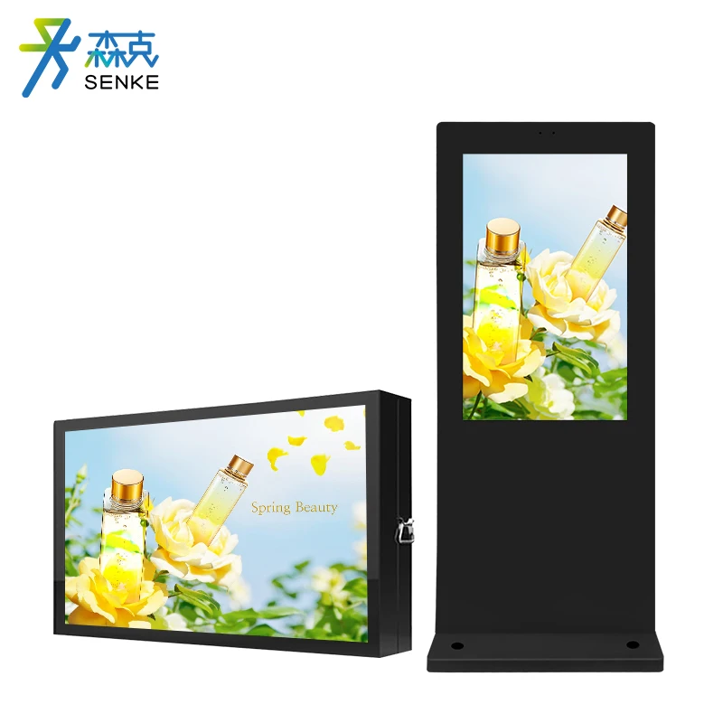 Senke Customized 98 Inch LCD Digital Marketing Advertising Display Digital Signage For Advertising