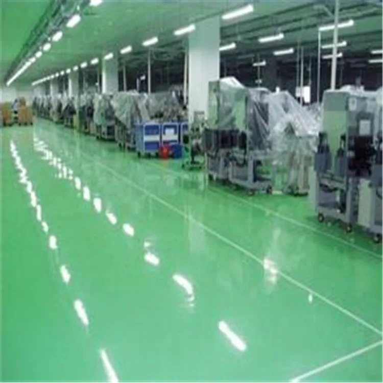 Basement Floor Coating Epoxy Concrete Floor Paint with two Part Epoxy Resin Liquid Coating No Color Change