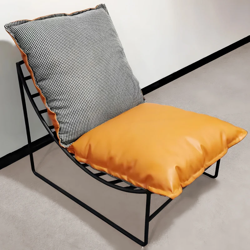 Leisure sofa can lie can sleep recliner light luxury balcony home leisure bedroom single sofa