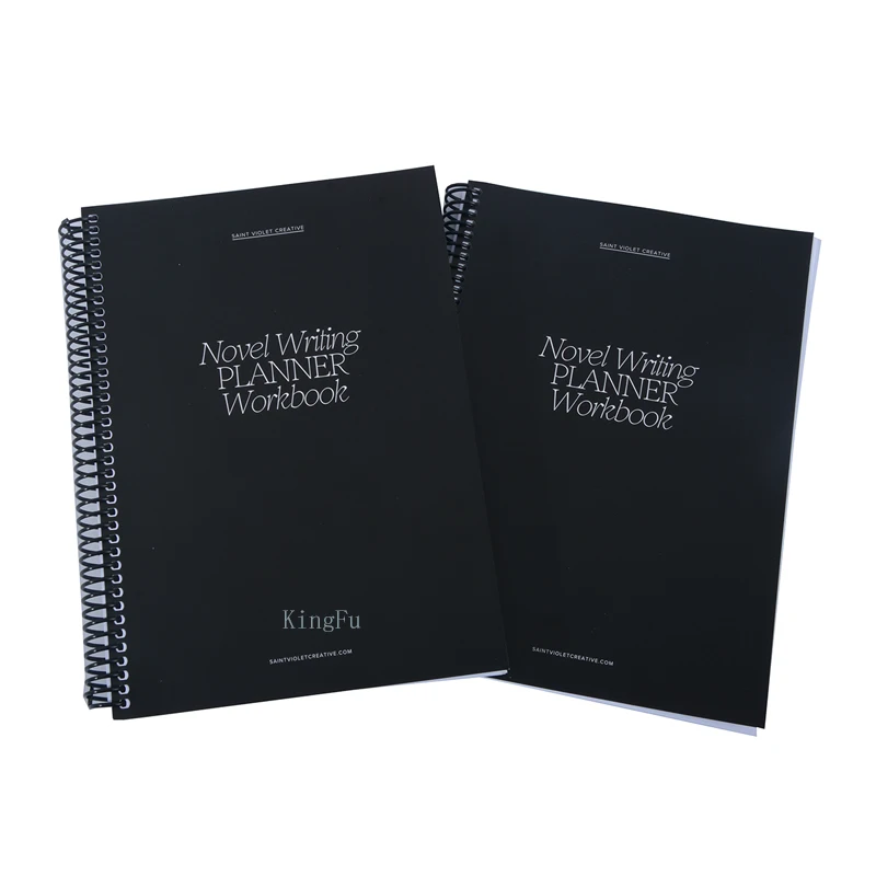 Printing in China Custom Making Planner Notebook Journal Spiral Bound Book Printing Service