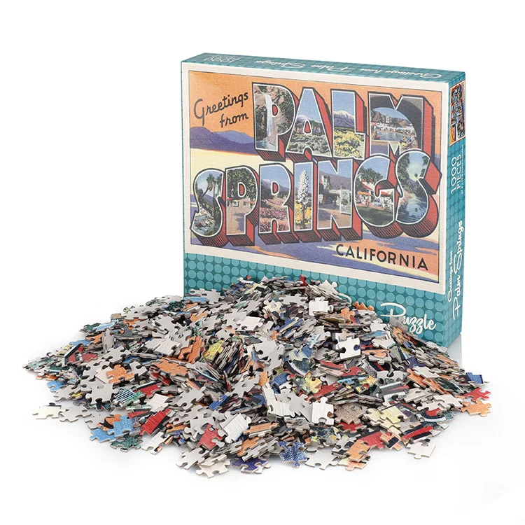 Custom adult 24 500 1000 2000 piece museum collection made in china jigsaw puzzle