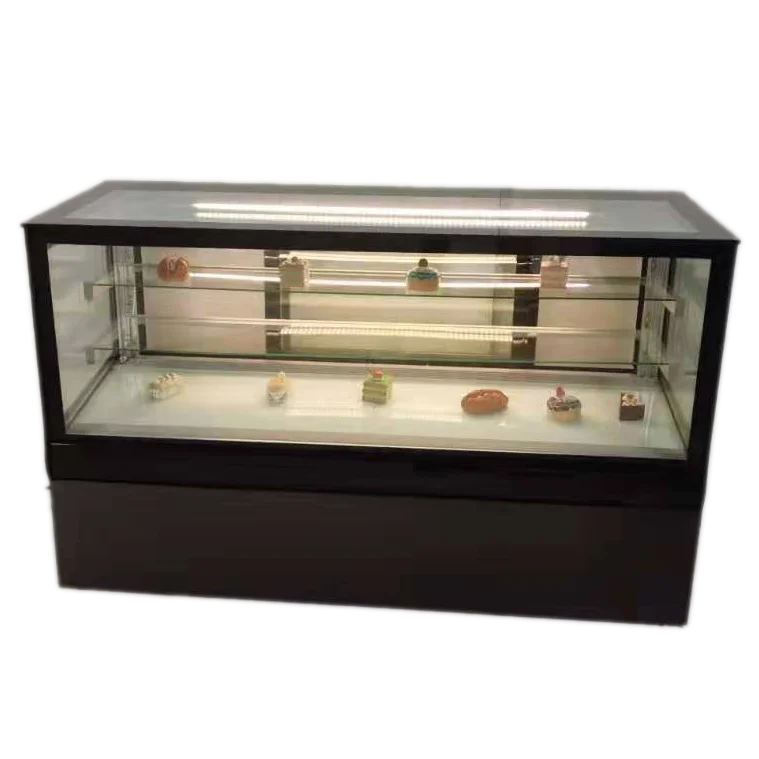 JINBEST Counter Top Display Cake Refrigerator Display Freezer Bakery Cake Showcase