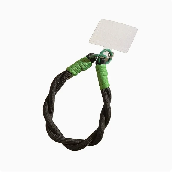 Mobile Phone Lanyard Hanging Decoration Can Be Carried Twist Rope Anti-loss Pendant Fashion Strong Wrist Short Straps