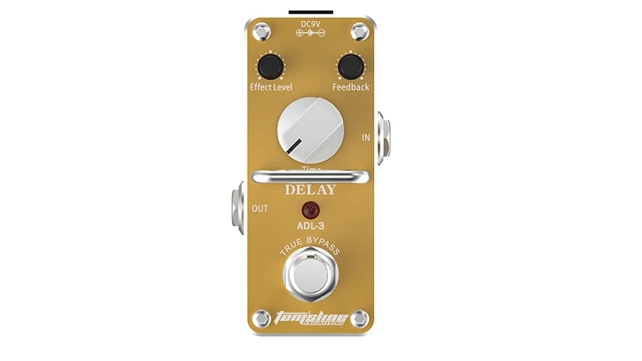 Aroma ADL-3 digital delay pedal  guitar pedal  pedale electrique ccelerateur Metal guitar effect