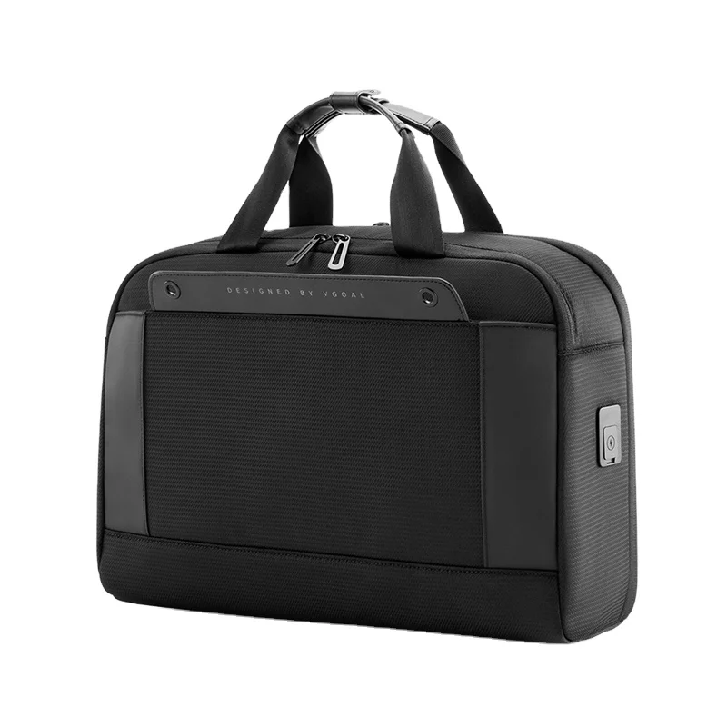 Custom logo laptop bag business crossbody briefcase waterproof polyester laptop computer bag for tablet