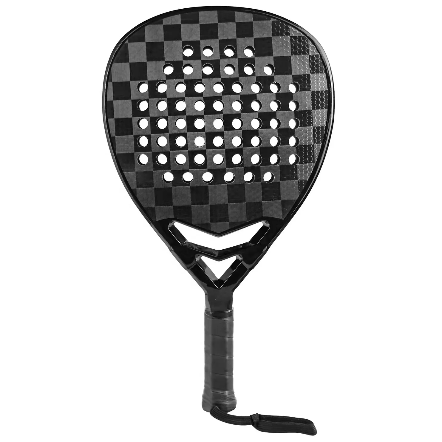 Hot Sale Outdoor Indoor Portable Padel Racket Carbon Tennis Racket Accessories Plastic Tennis Bat