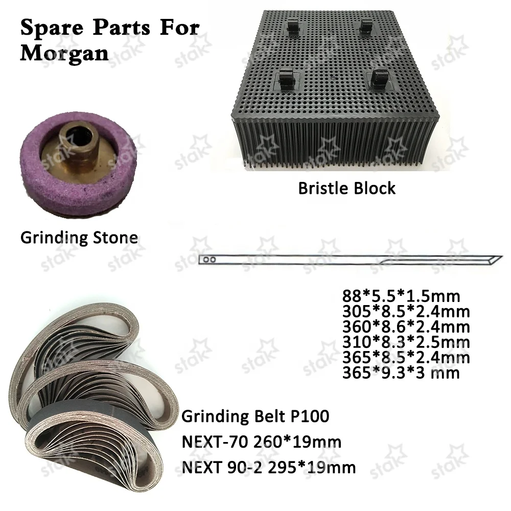 HOT 503_12_151 Morgan knife 365*9.3*3 mm Blade knife for Morgan Cutter NEXT 70 90