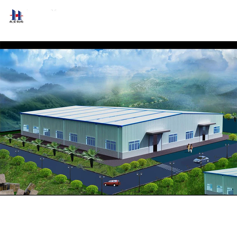 Steel structure drawing warehouse price