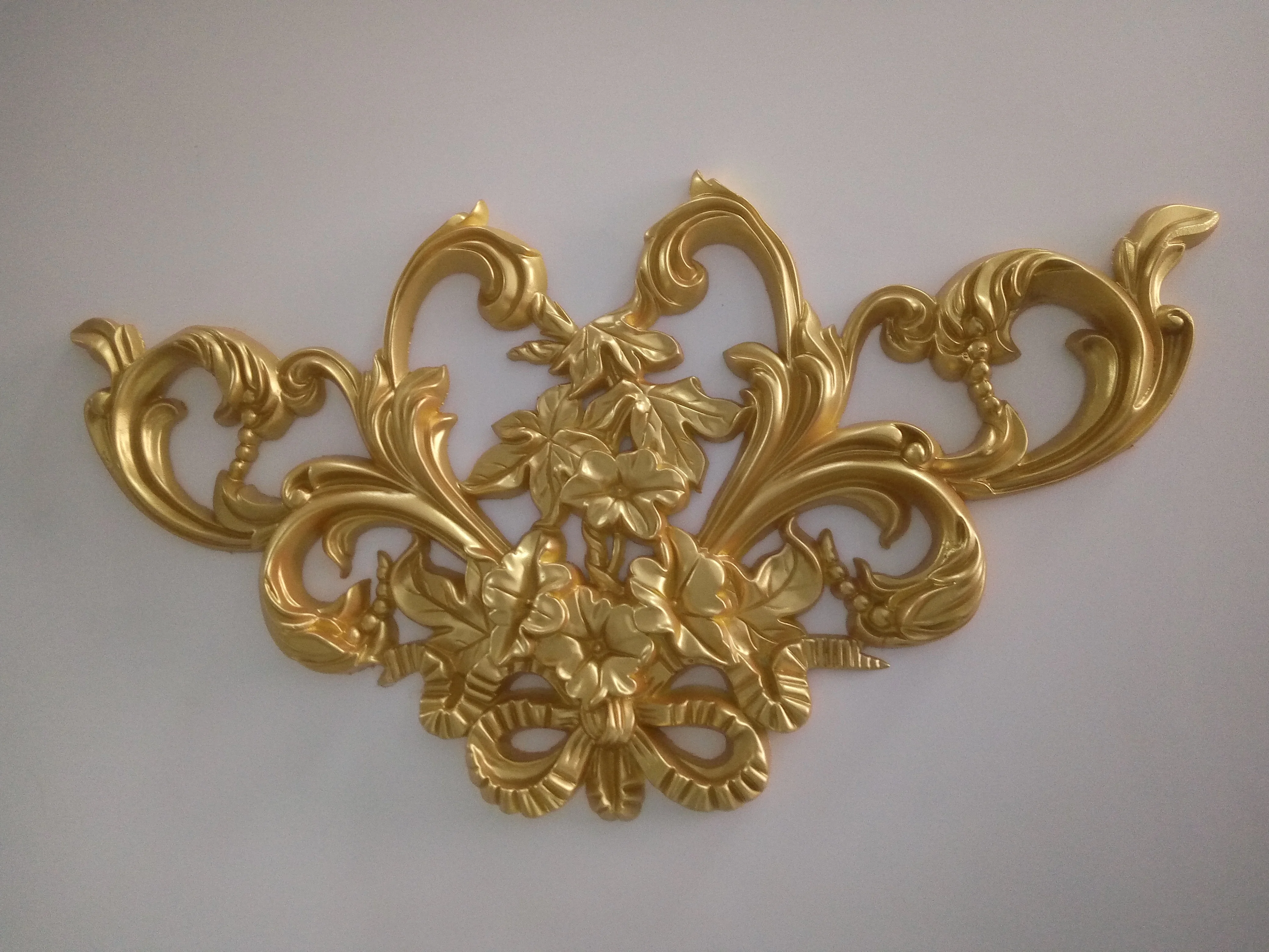 
High density polyurethane PU foam decorative onlays decorative veneer accessory manufactory 