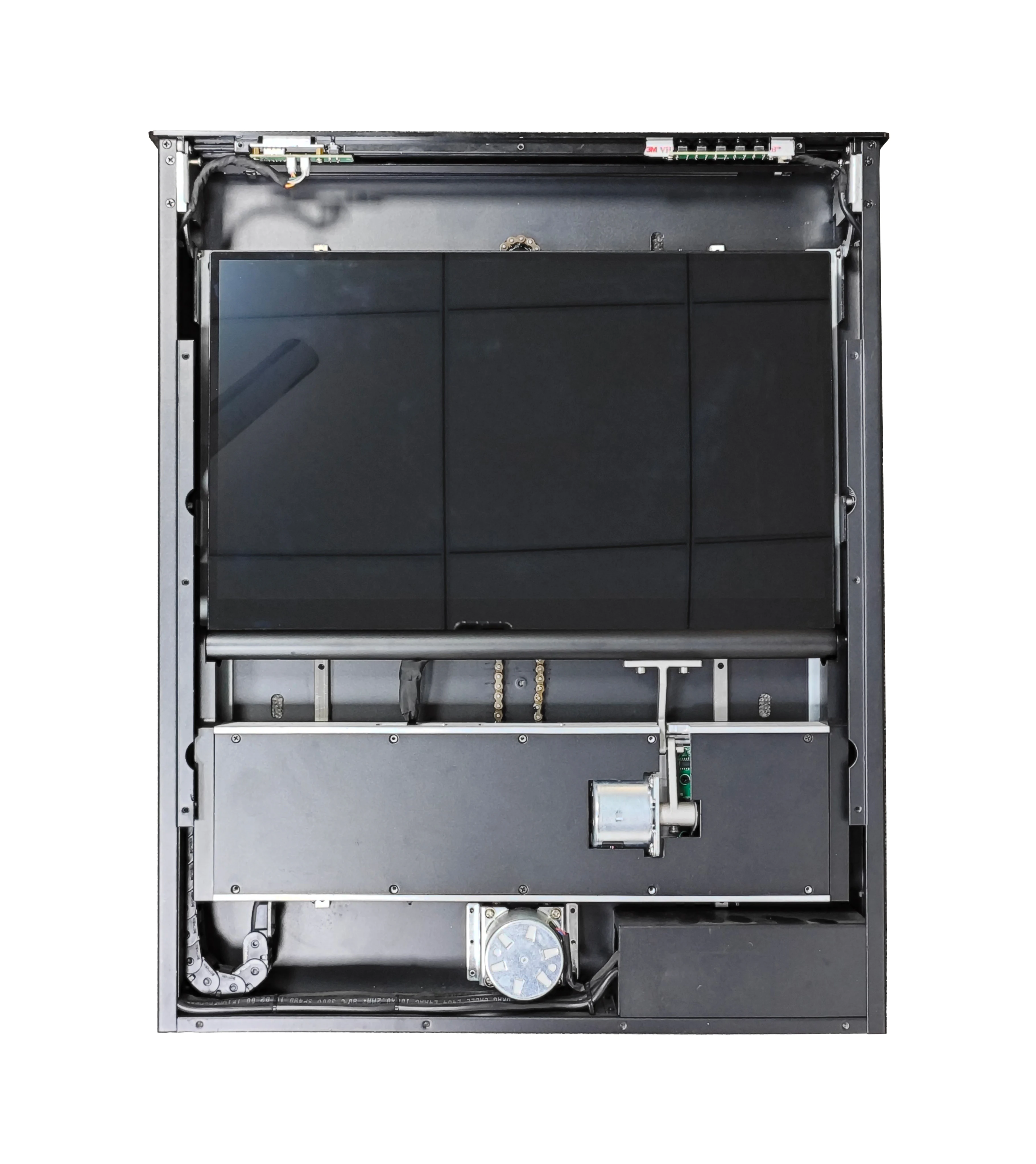 Lift Monitor Build In 18.5 Genuine Screen Lifter Lift Mechanism Monitor Retractable Pop Up Tv Desk Paperless Conference System