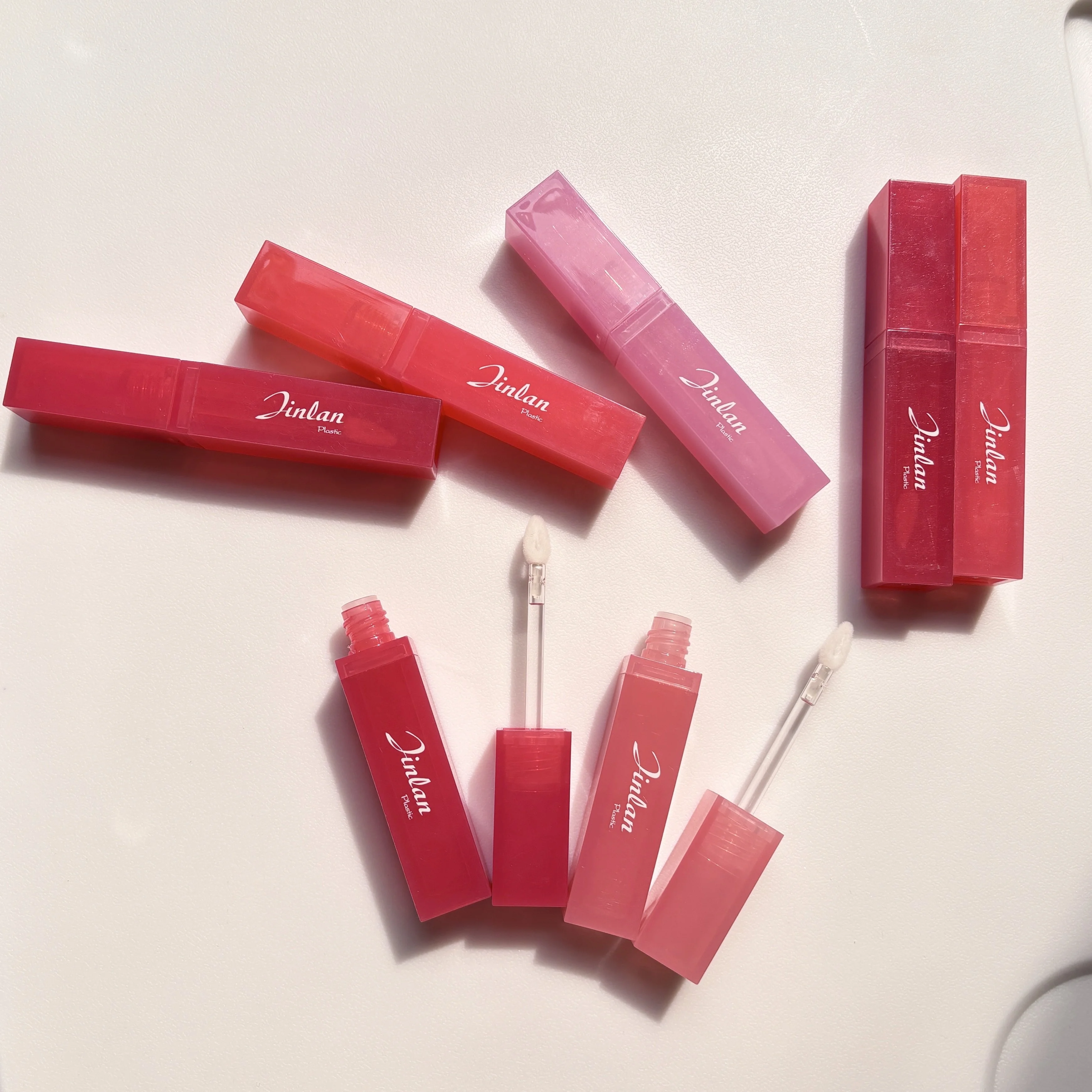 Jinlan Lip Gloss Containers Bottle Classy With Gloss Inside Custom Label For Lipgloss Tubes New Product Of 2024